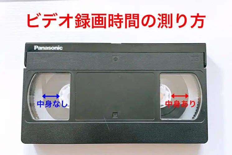 vhs 何分テープか